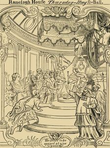 A Card of Invitation to Ranelagh c1876. Creator: Unknown