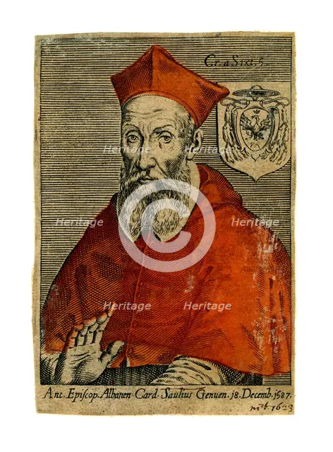 A cardinal, 16th century. Artist: Unknown