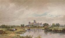 A Castle by a River c1851, (1938). Artist: Alfred Vickers