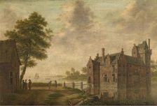 A Castle, c1770-1810. Creator: Hendrik Frans de Cort