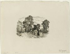 A Castle, n.d. Creator: Charles Emile Jacque
