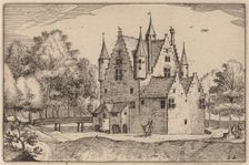 A Castle, published 1612. Creator: Claes Jansz Visscher