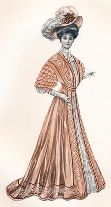 A Catalogue Illustration of an Edwardian lady c1908. Artist: Andre & Sleigh