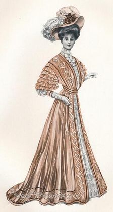 A Catalogue Illustration of an Edwardian lady c1908. Artist: Andre & Sleigh