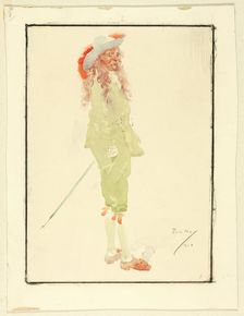 A Cavalier, 1900. Creator: Philip William May
