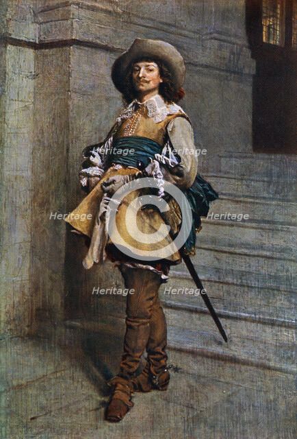 'A Cavalier: time of Louis XIII', 1861, (1912).Artist: Jean Louis Ernest Meissonier