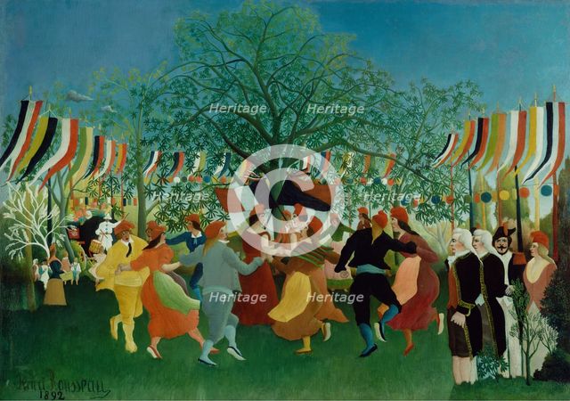 A Centennial of Independence, 1892. Creator: Henri Rousseau.