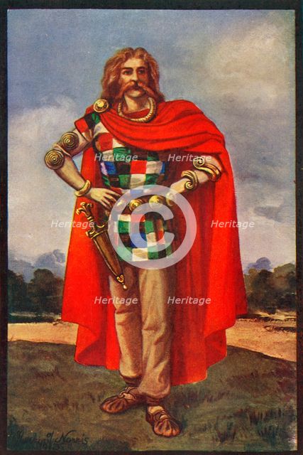 'A Celtic Chieftain in Civil Dress', 1924. Creator: Herbert Norris.