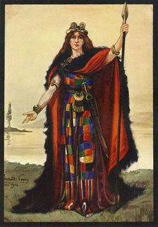 A Celtic Chieftainess (Boadicea) 1924. Creator: Herbert Norris