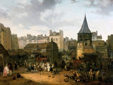 A Celebration for the Birth of the French Heir apparent 1781 (1783). Artist: Philibert Louis Debucourt