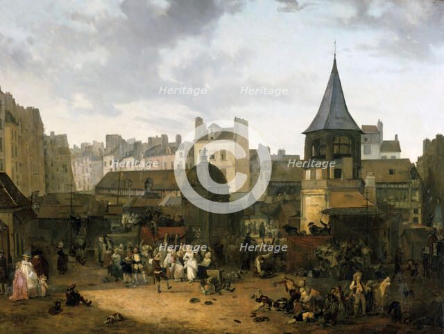 'A Celebration for the Birth of the French Heir apparent', 1781 (1783). Artist: Philibert Louis Debucourt