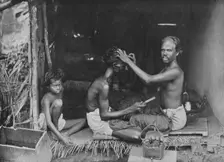 A Ceylon Shave c1890, (1910). Artist: Alfred William Amandus Plate