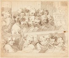 A Choral Band, c. 1784. Creator: Lydia Bates