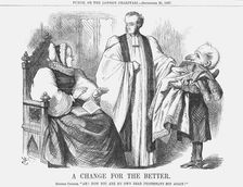 A Change for the Better 1867. Artist: John Tenniel