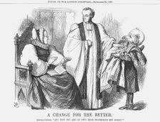 A Change for the Better 1867. Creator: John Tenniel