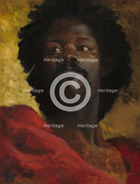 A Chief of Abyssinia, c. 1870. Creator: Henri Alexandre Georges Regnault.