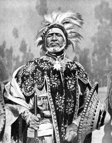 A chieftain prince of Abyssinia (Ethiopia), Africa, 1936. Creator: Daily Herald