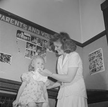 A child care center, opened September 15, 1942, for thirty child..., New Britain, Connecticut, 1943. Creator: Gordon Parks
