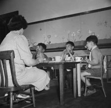 A child care center, opened September 15, 1942, for thirty child..., New Britain, Connecticut, 1943. Creator: Gordon Parks
