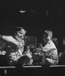 A child care center, opened September 15, 1942, for thirty child..., New Britain, Connecticut, 1943. Creator: Gordon Parks
