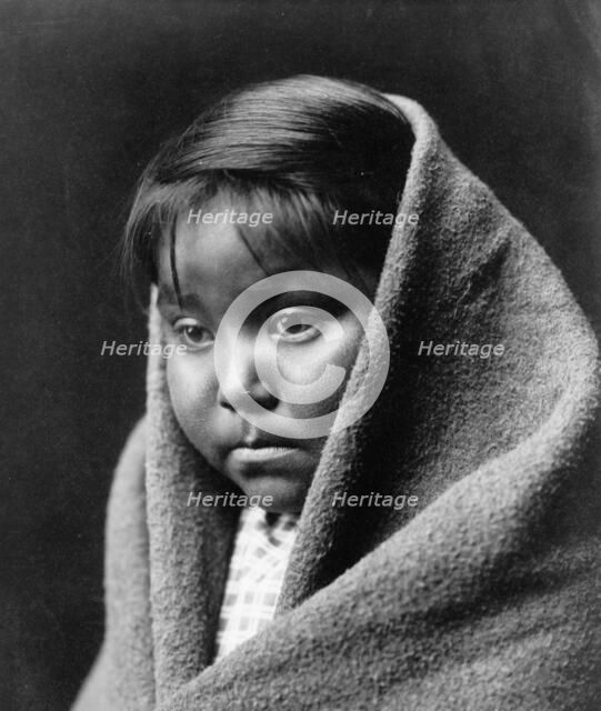 A child of the desert, c1904. Creator: Edward Sheriff Curtis.