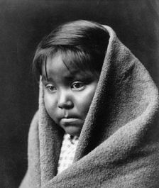 A child of the desert, c1904. Creator: Edward Sheriff Curtis