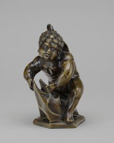 A Child on a Dolphin, c. 1525/1550. Creator: Peter Flotner