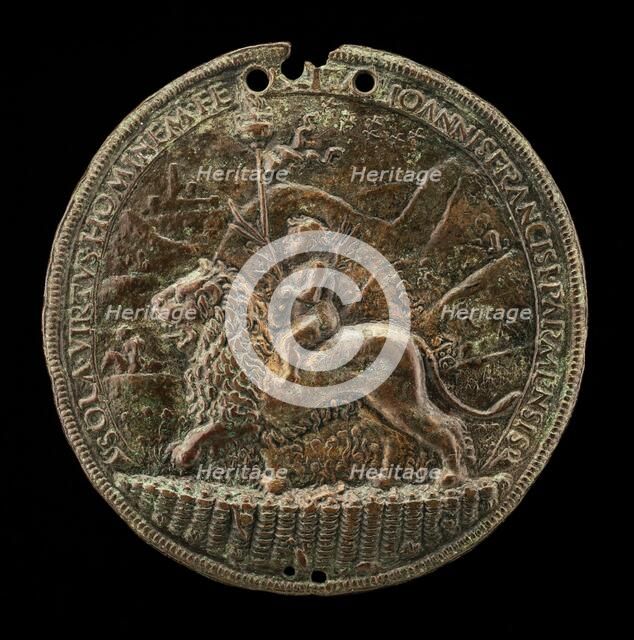 A Child on a Lion. Creator: Gianfrancesco Enzola.