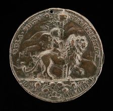 A Child on a Lion. Creator: Gianfrancesco Enzola