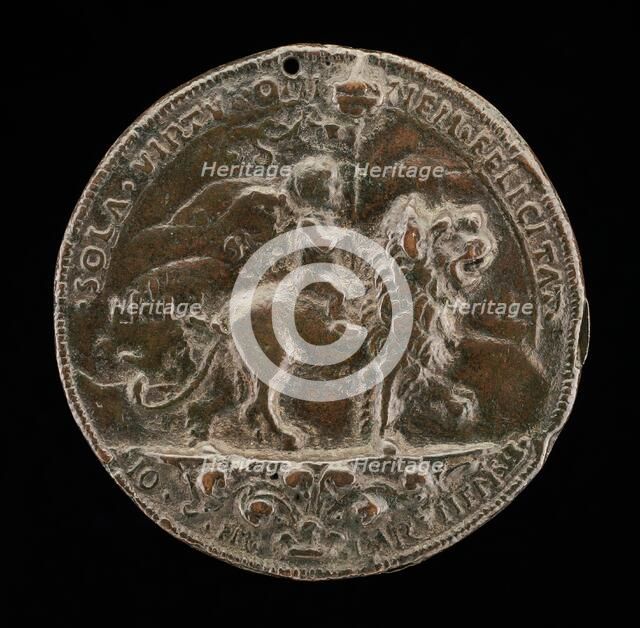 A Child on a Lion. Creator: Gianfrancesco Enzola.