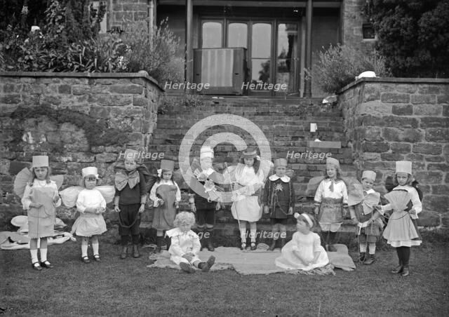 A children's party, Hellidon House, Northamptonshire, 1904. Artist: A Newton