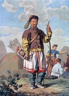A Chinese Officer 19th century. Artist: E Karnejeff