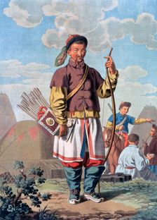 A Chinese Officer 19th century. Creator: E Karnejeff