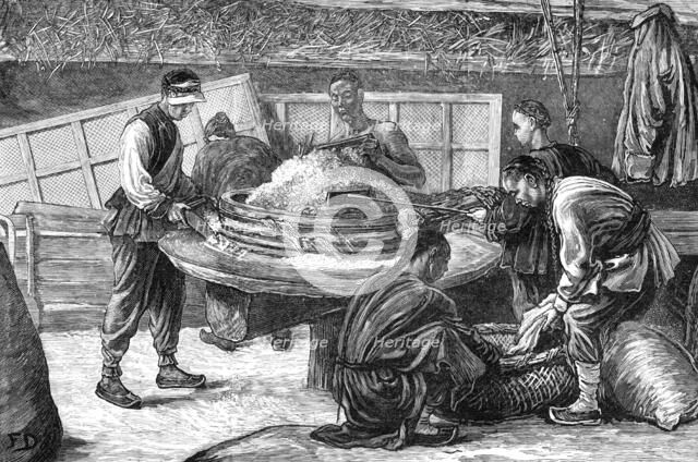 A Chinese flour mill, province of Chi-Li, North China, 1883. Creator: Unknown.