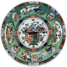 A Chinese porcelain dish of the Kang-he period, 17th century (1903)