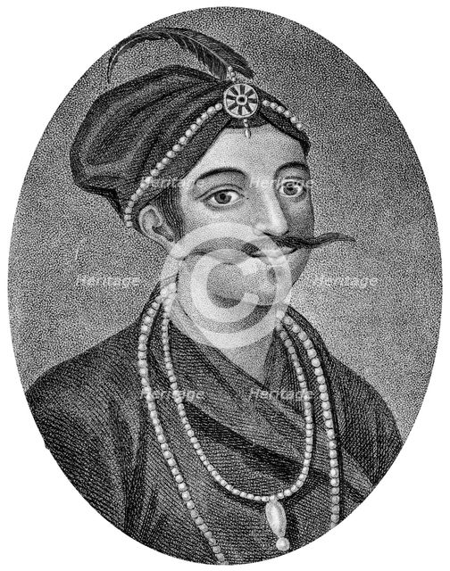 'A Chinese prince of the Manchoo Tartar race', 1801.Artist: J Chapman