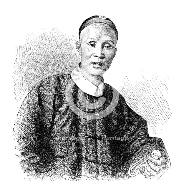 'A Chinese Savant', c1890. Artist: Unknown