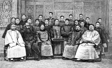A Chinese torpedo corps, 1883. Creator: R. Taylor