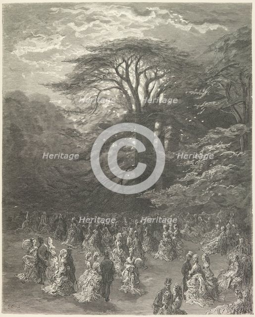 A Chiswick Fête, 1872.  Creator: Adolphe François Pannemaker.