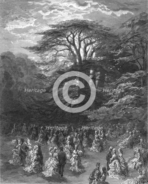 'A Chiswick Fete', 1872.  Creator: Gustave Doré.