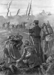 A Chlorine Gas Attack Second Battle of Ypres, Belgium, 1915, (1926). Artist: Lucien Jonas