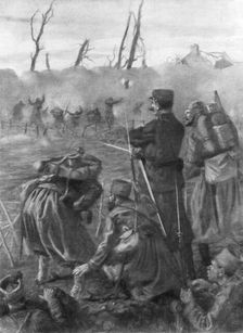 A Chlorine Gas Attack Second Battle of Ypres, Belgium, 1915, (1926). Artist: Lucien Jonas