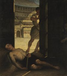 A Christian Martyr, 1860. Creator: Ernst Slingeneyer