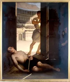 A Christian Martyr 1863. Artist: Ernst Slingeneyer