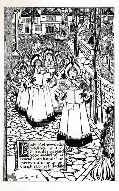 'A Christmas Carol', c1898. Artist: James Allan Duncan.