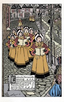 A Christmas Carol c1898. Artist: James Allan Duncan