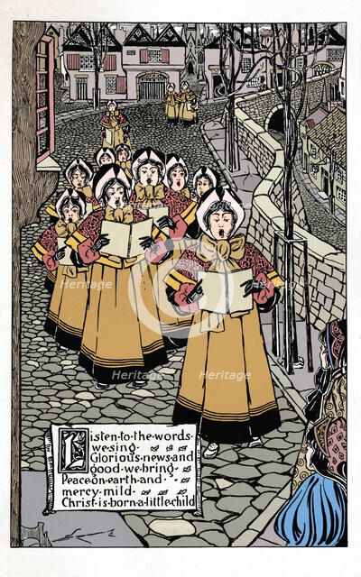 'A Christmas Carol', c1898. Artist: James Allan Duncan.