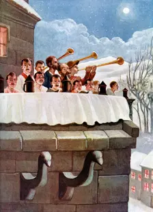 A Christmas hymn, Germany