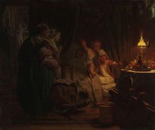 A Christmas Morning, 1855. Creator: Eduard Geselschap