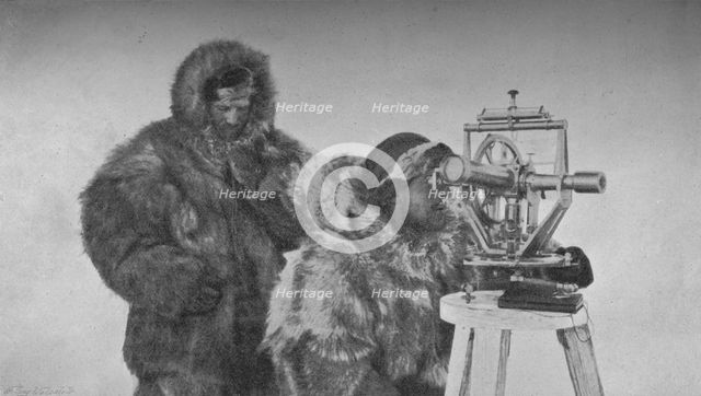 A Chronometer-Observation with the Theodolite',  c1893-1896, (1897). Artist: Unknown.